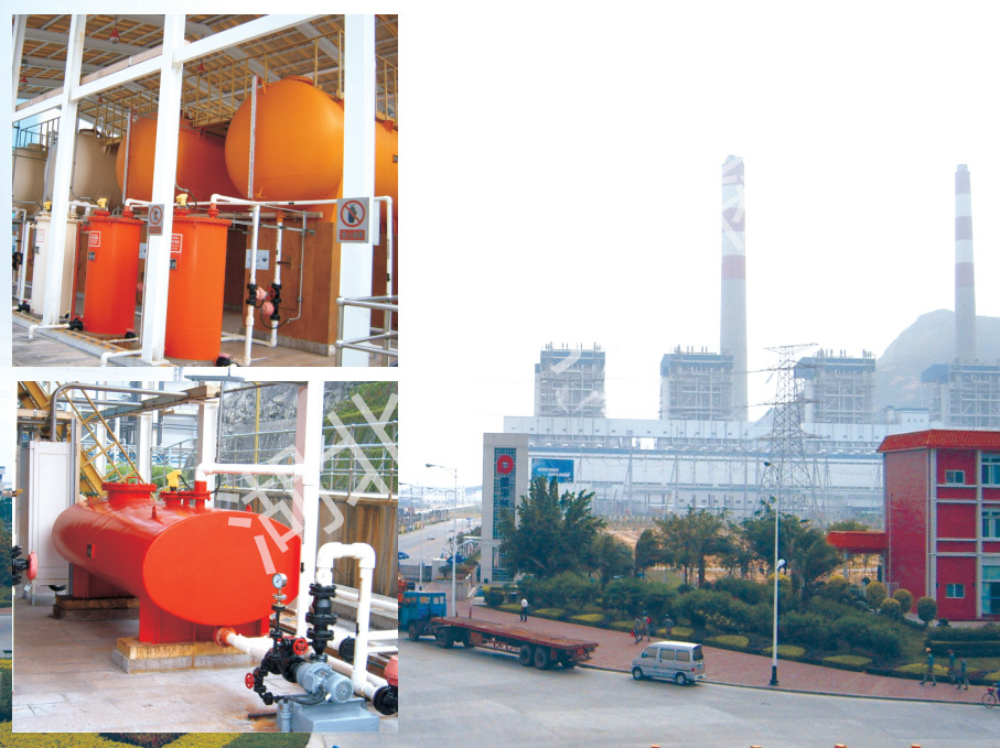 国电台山电厂化学水车间水处理设...